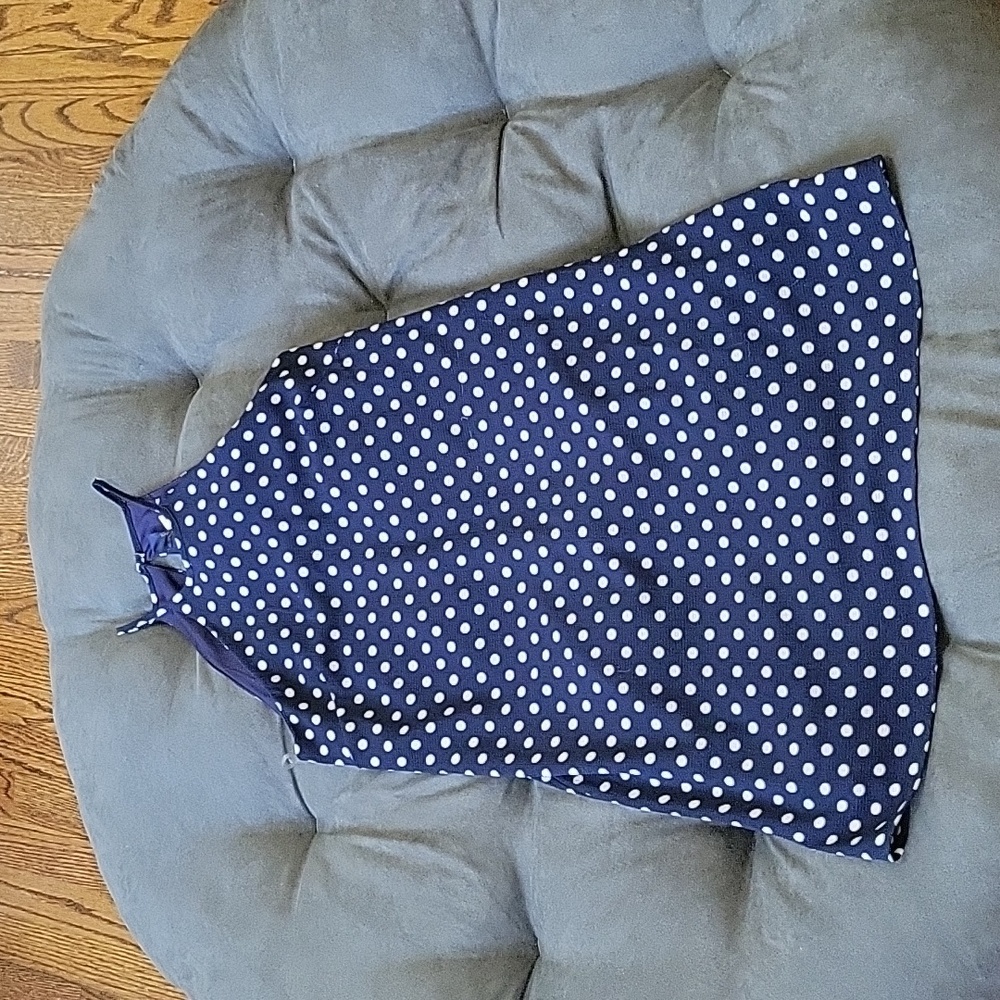 Polka dot sheath mini deess